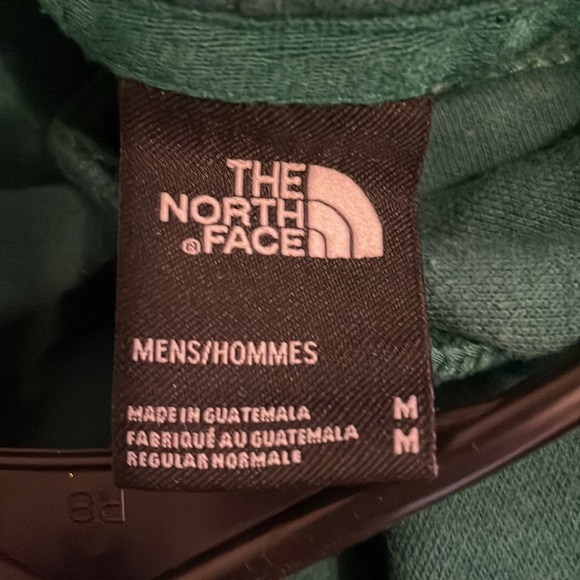Green North Face Hoodie - Picture 2 of 3